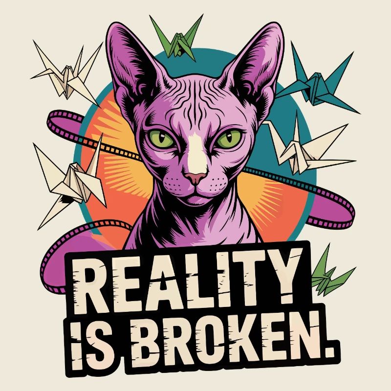 Broken Reality Cat