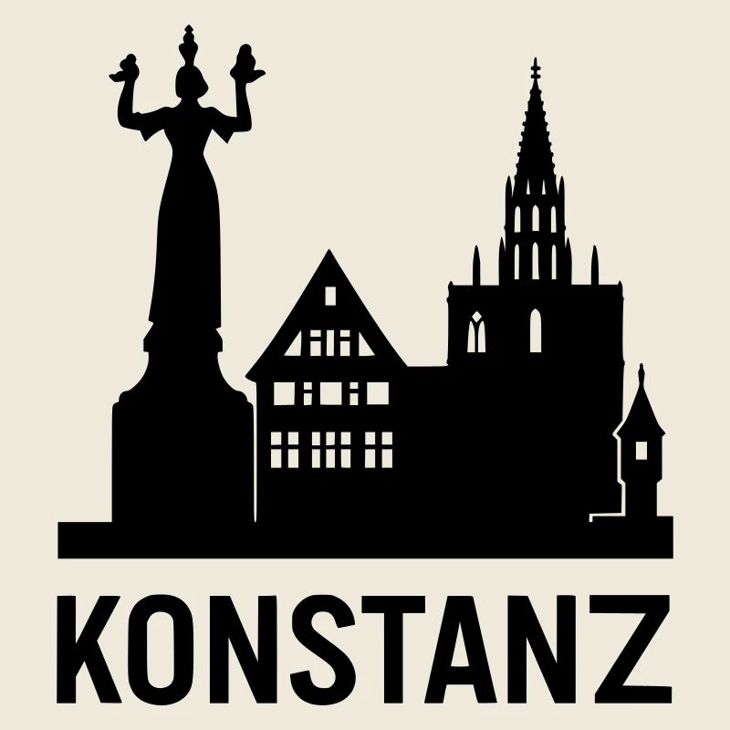 konstanz bodensee silhouette