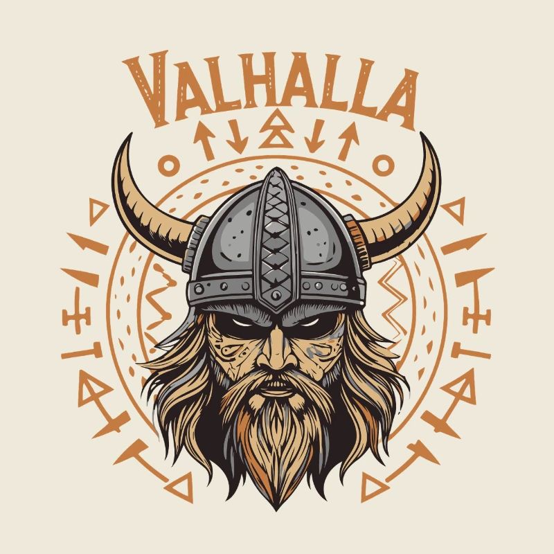 Mighty Viking with Valhalla Helmet