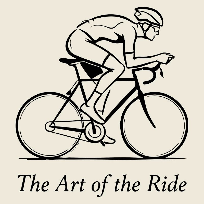 L’art de la sortie : le cyclisme de calligraphie dynamique
