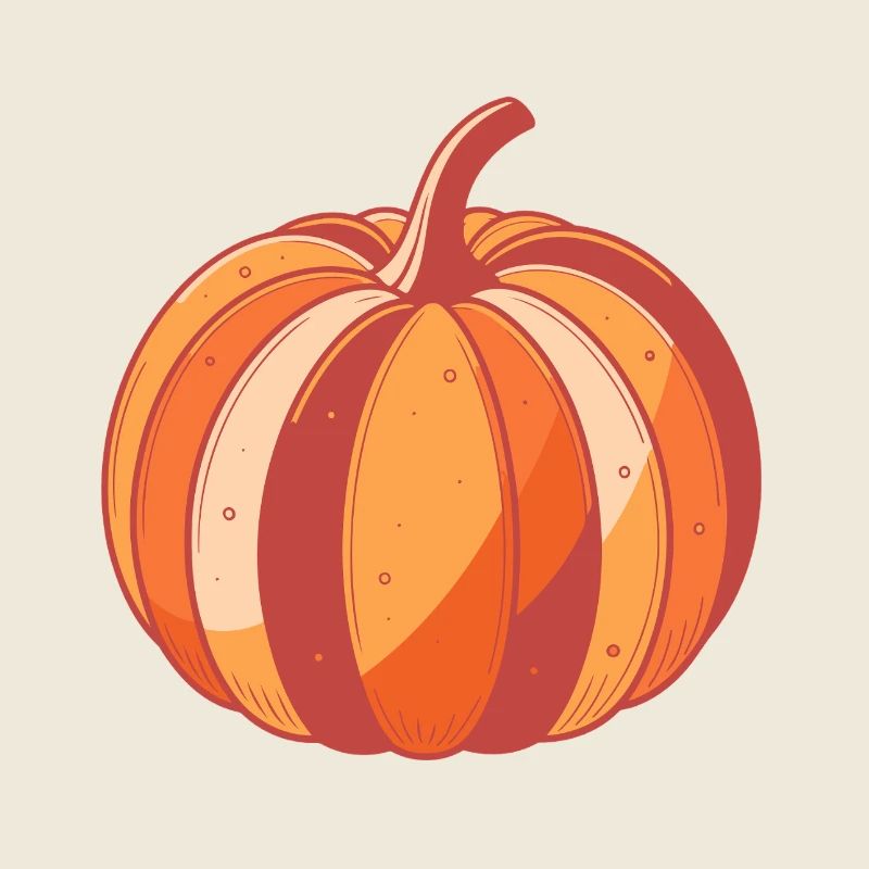 Pumpkin Pop Art Herbst