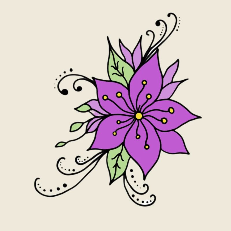 Fleur hibiscus 