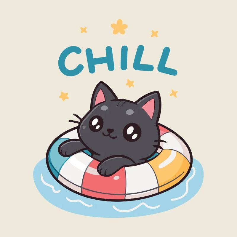 Cat Floating Chill Buoy