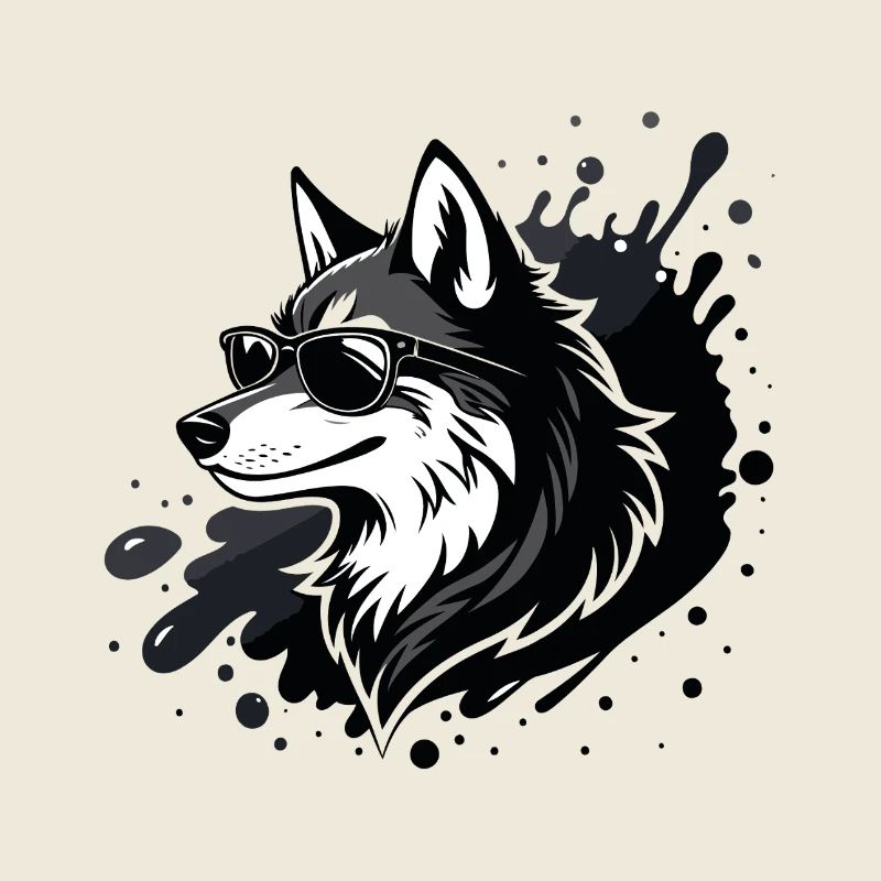 Husky rocker lunettes noires