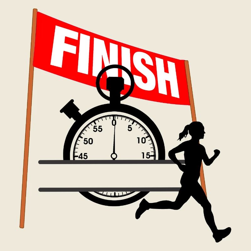 Temps d’arrivée des coureuses – Record de la course