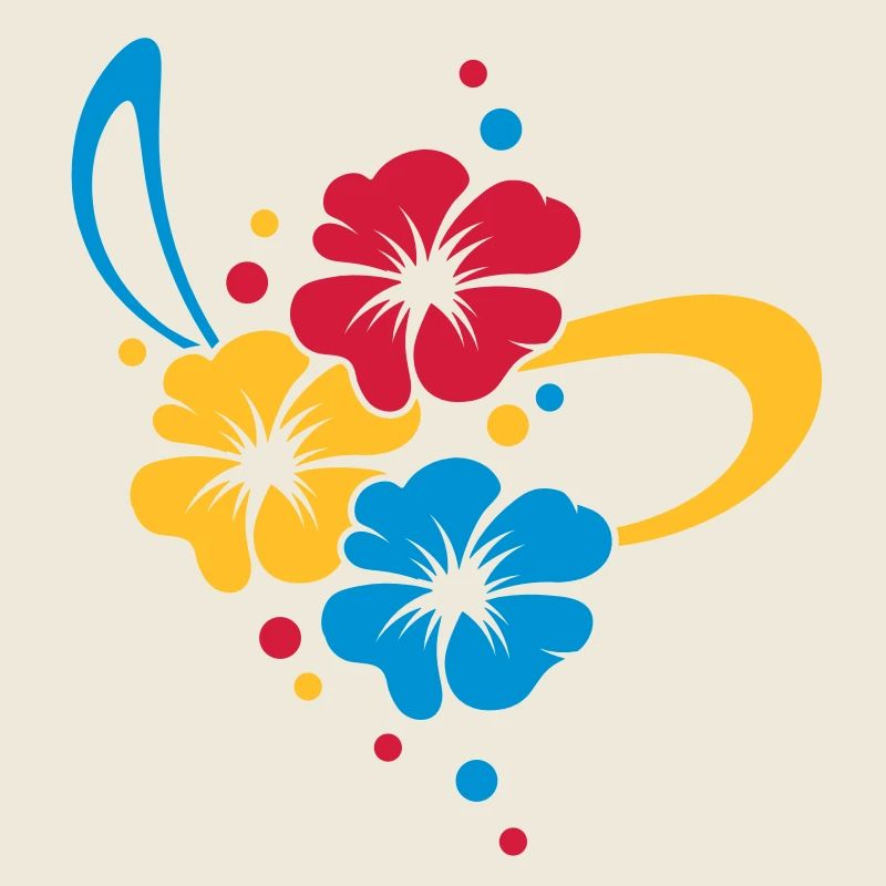 Flower Bouquet with ribbon