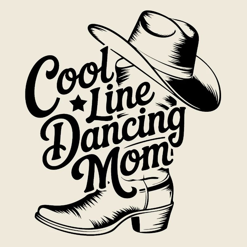 Line Dance Mom Linedance Mama Geschenk