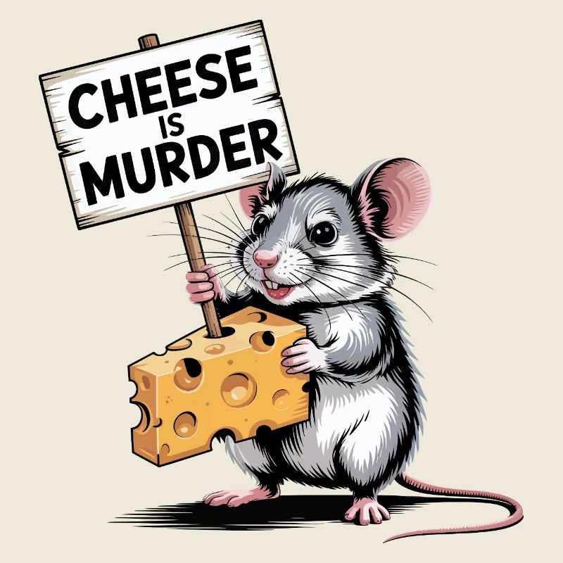 Cheese Is Murder Mouse