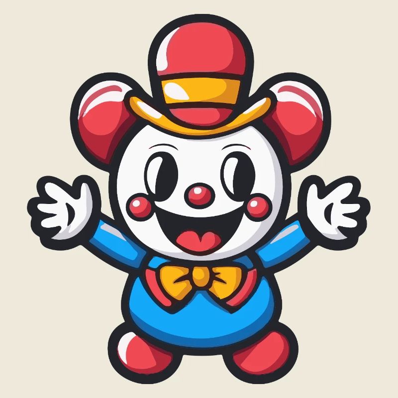 Halloween Clown Cute Comic