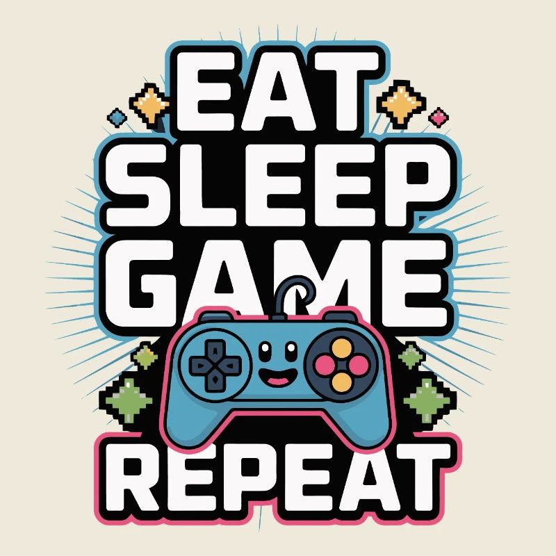 Eat Sleep Game Repeat