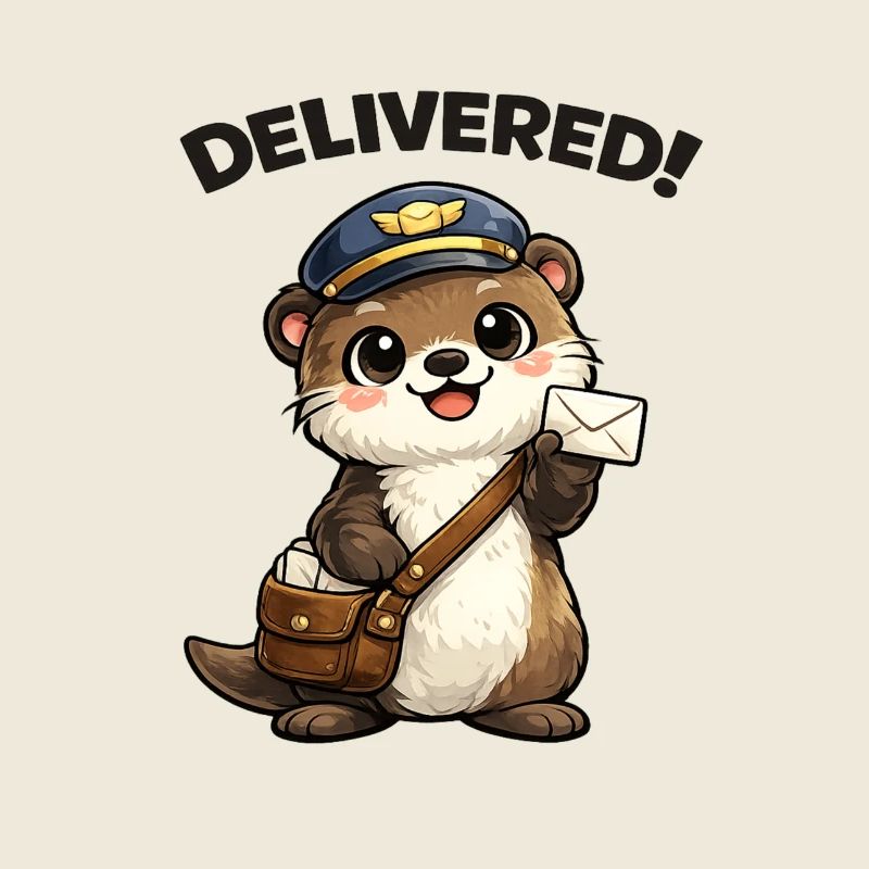Otter Postman Delivers