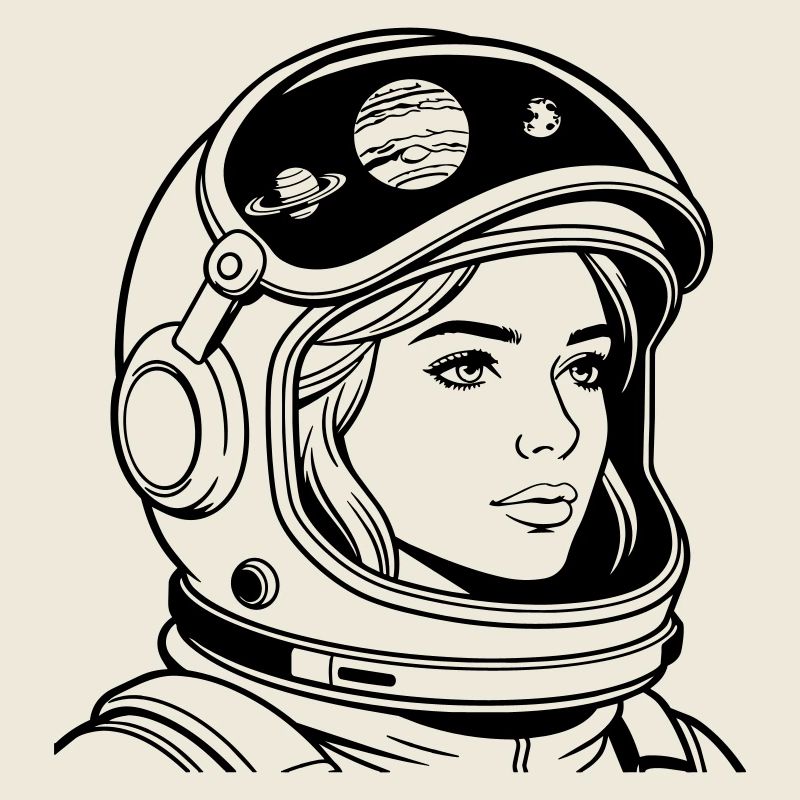 Femme de l’espace
