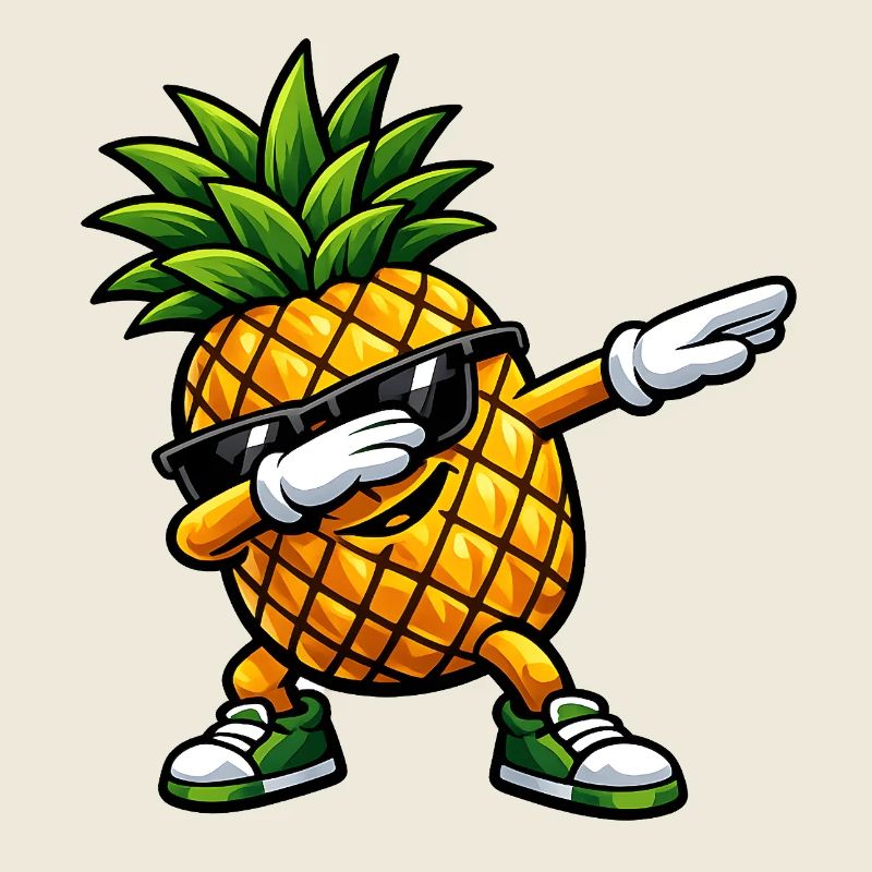 Dabbing Ananas