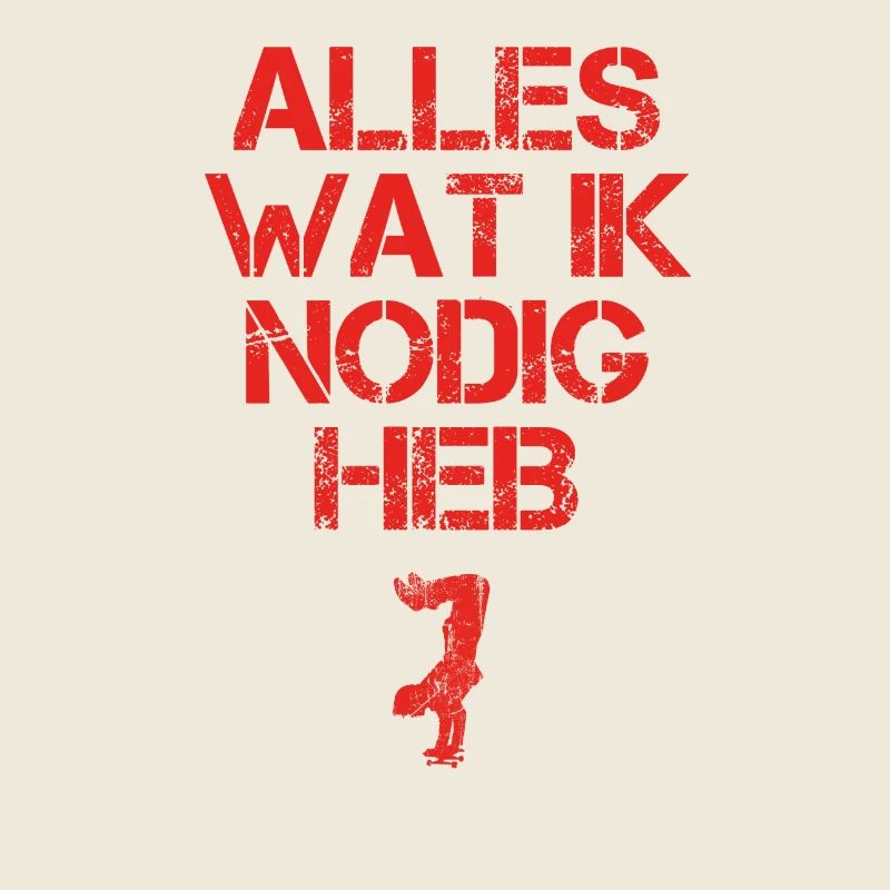 presentje wat ik nodig skateboard skateboarder han