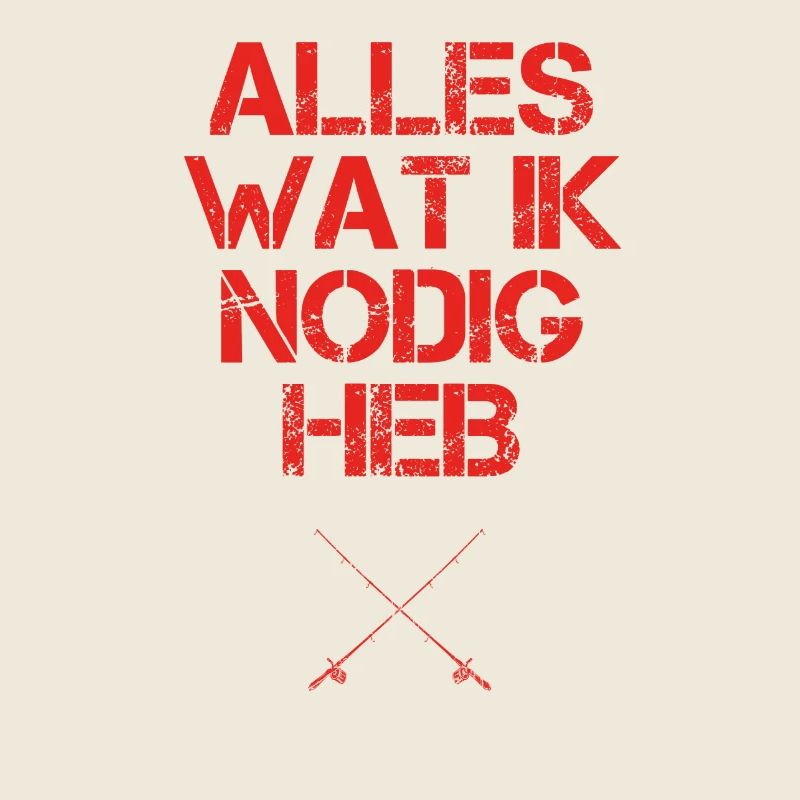 presentje wat ik nodig angler