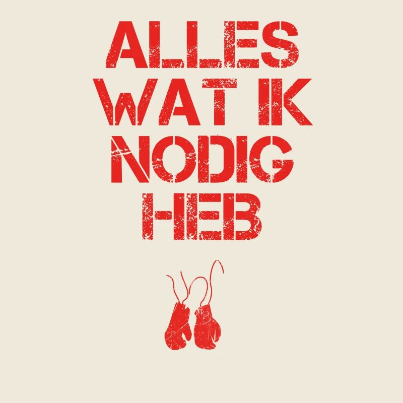 presentje wat ik nodig boxen boxer