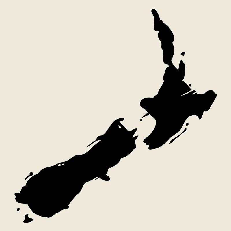 Neuseeland Karte