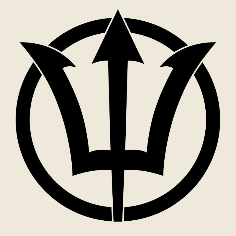 Poseidon-Dreizacksymbol