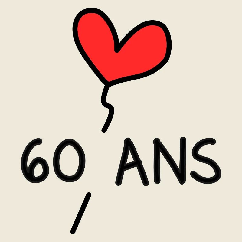 60 ANS. 60e ANNIVERSAIRE. ANNIVERSAIRE 60 ANS. 60