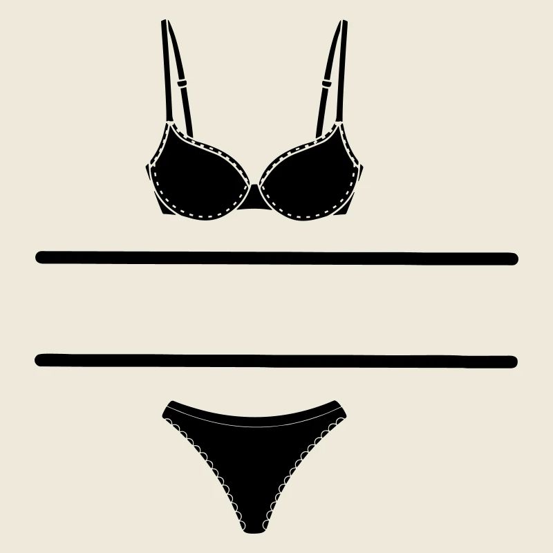 Dessous-Logo für Laden- oder Marktstandverkäufer