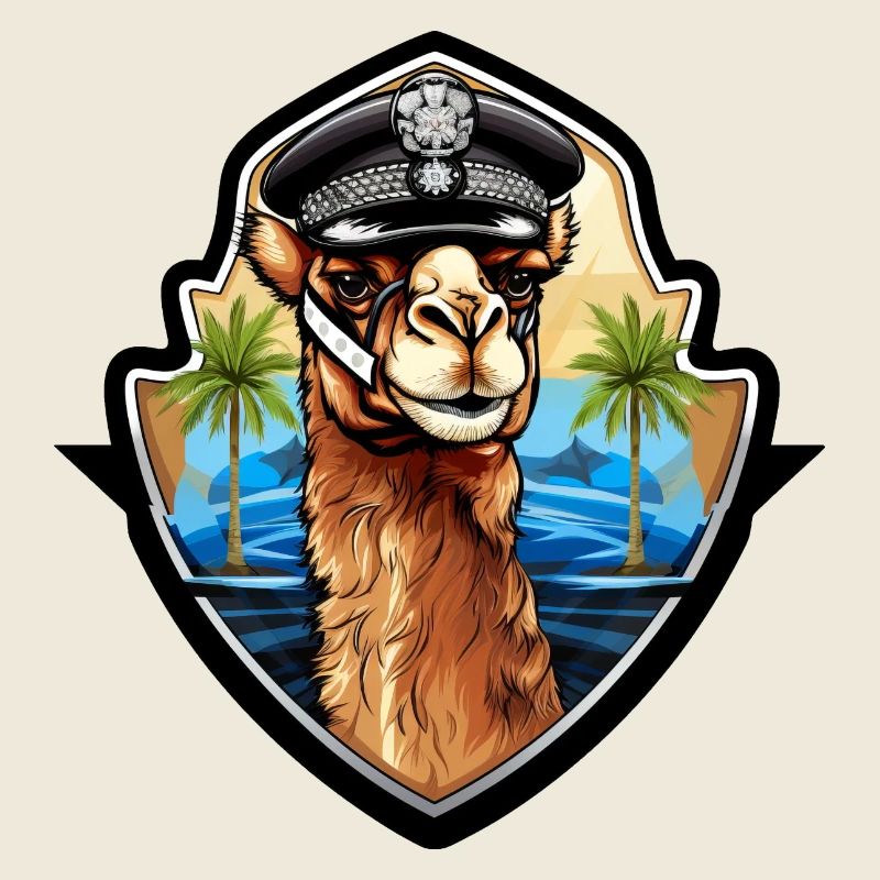 Kamel Polizei