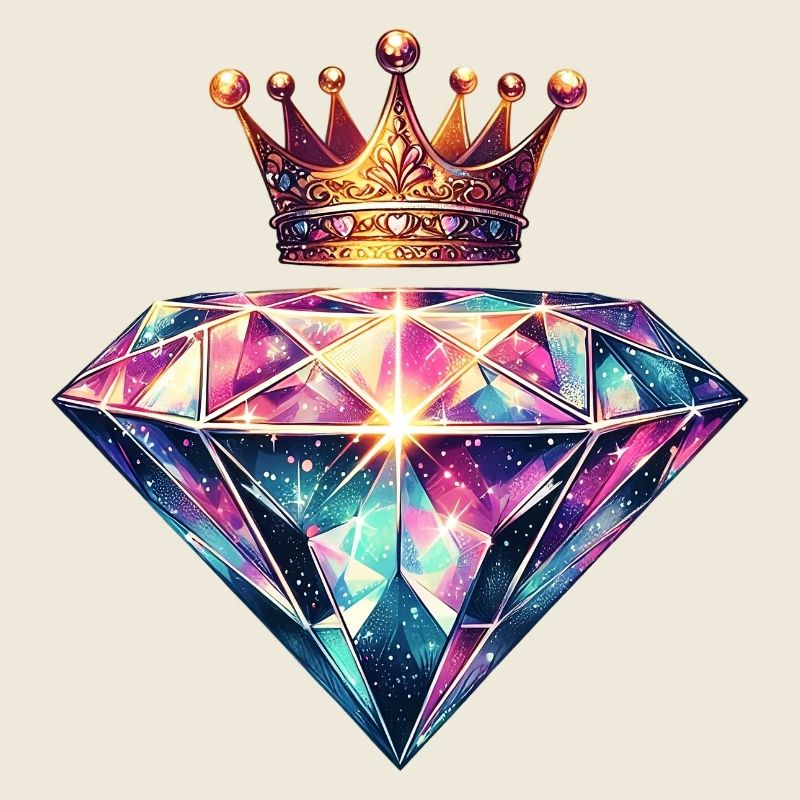 Diamant und Krone