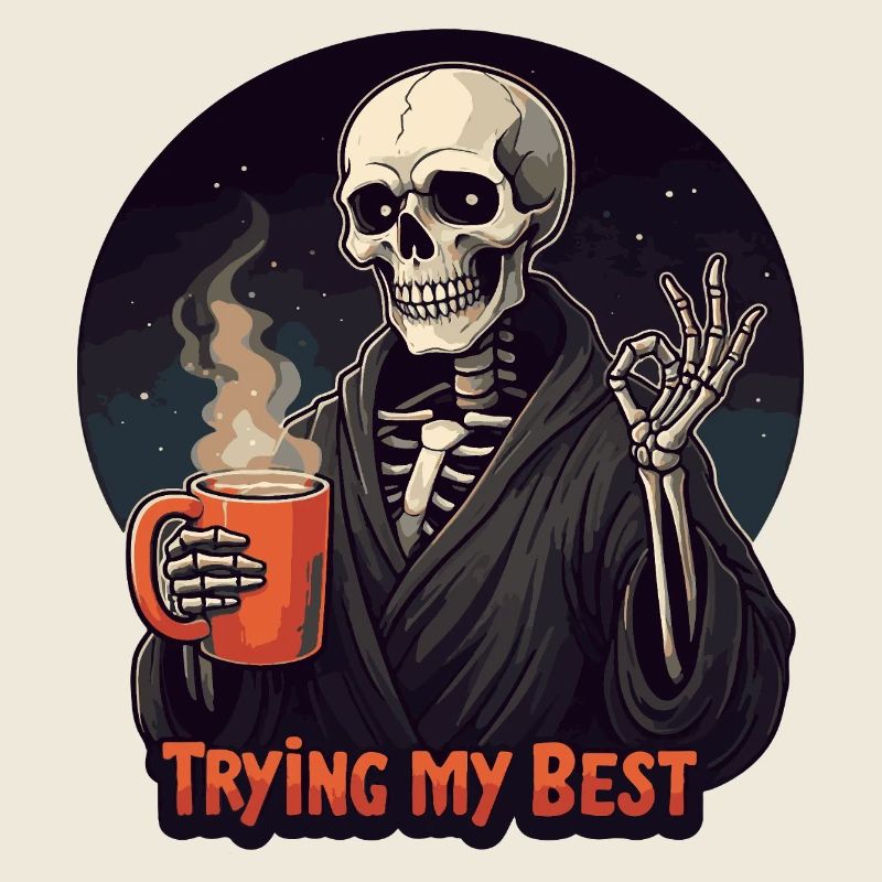 Trying My Best Sarcasm