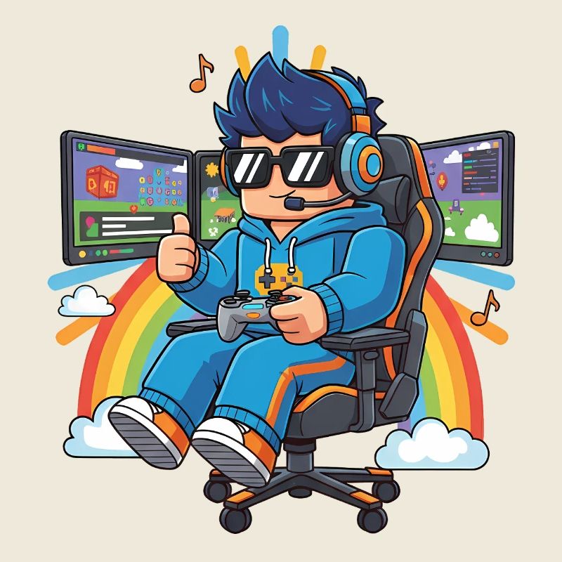 Cool streamer playing games