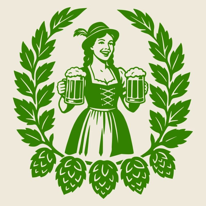 Bier Mädchen