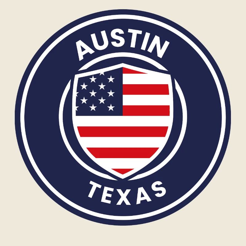 Austin Texas Shield Emblem