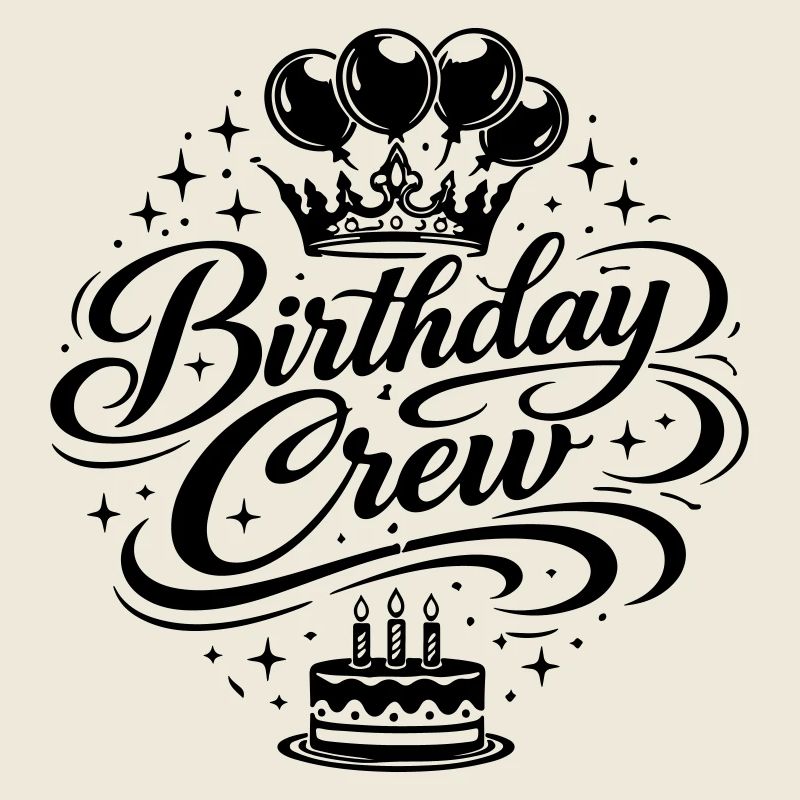 Geburtstag Crew Feier