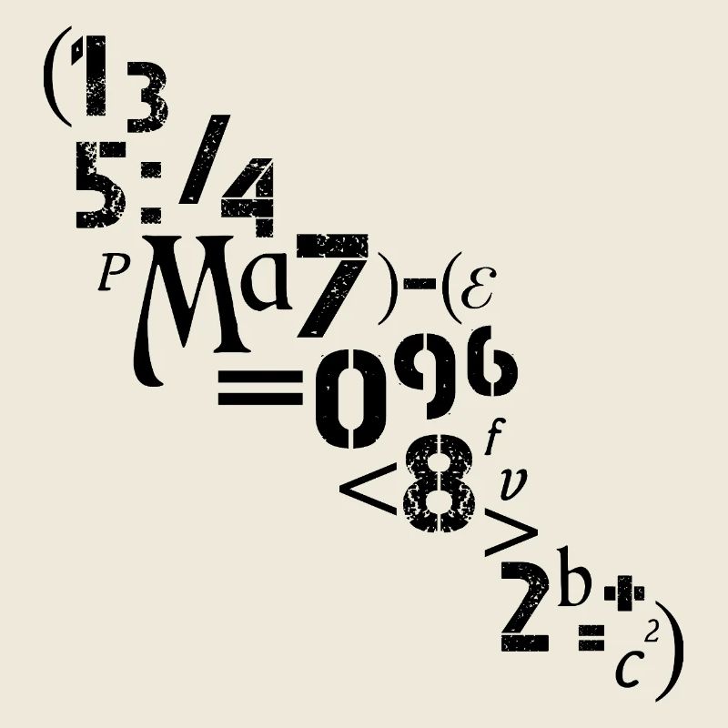Mathematiker Lehrer Zahlen Zeichen Analyst 