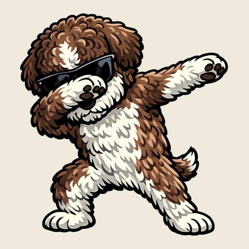 Dabping de Lagotto Romagnolo