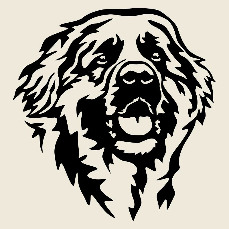 Tête de Leonberger