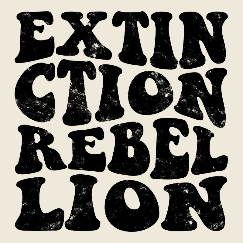 Extinction Rebellion Retro noir