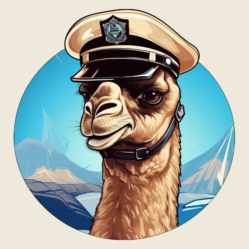Kamel Polizist