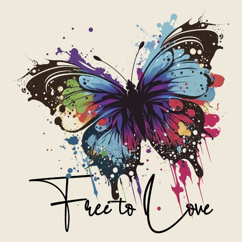 Rainbow Butterfly Splash libre d’aimer