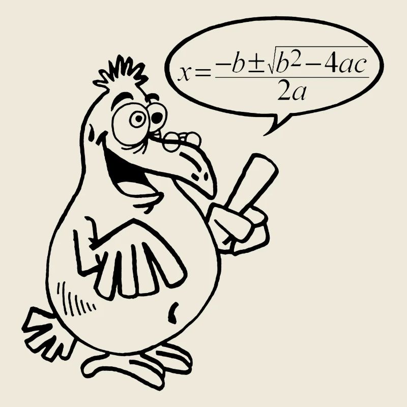 Schwarzer Schlauer Vogel