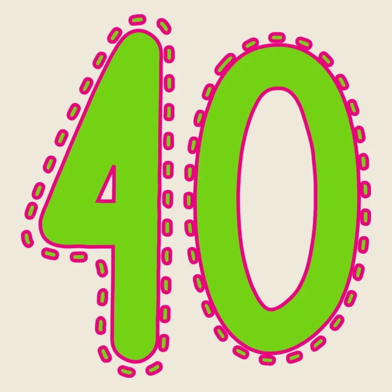 40. 40 YEARS. 40th ANNIVERSARY