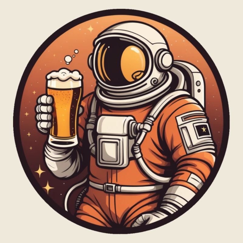 Sternenbier Astronaut