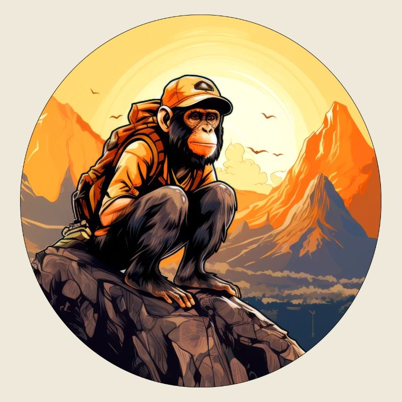 Monkey Hiking / Mountaineer Monkey