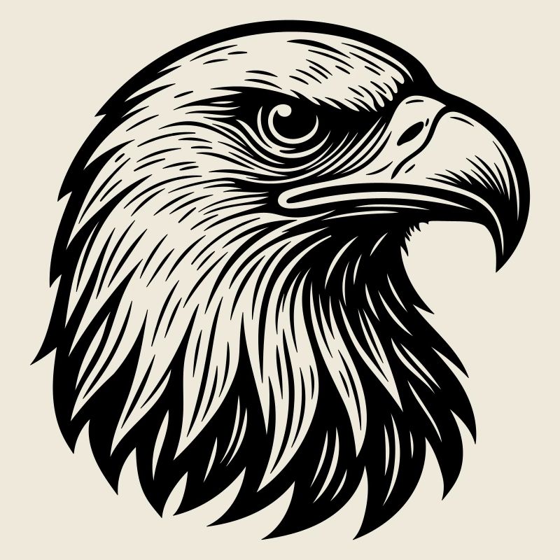Majestic Eagle Head