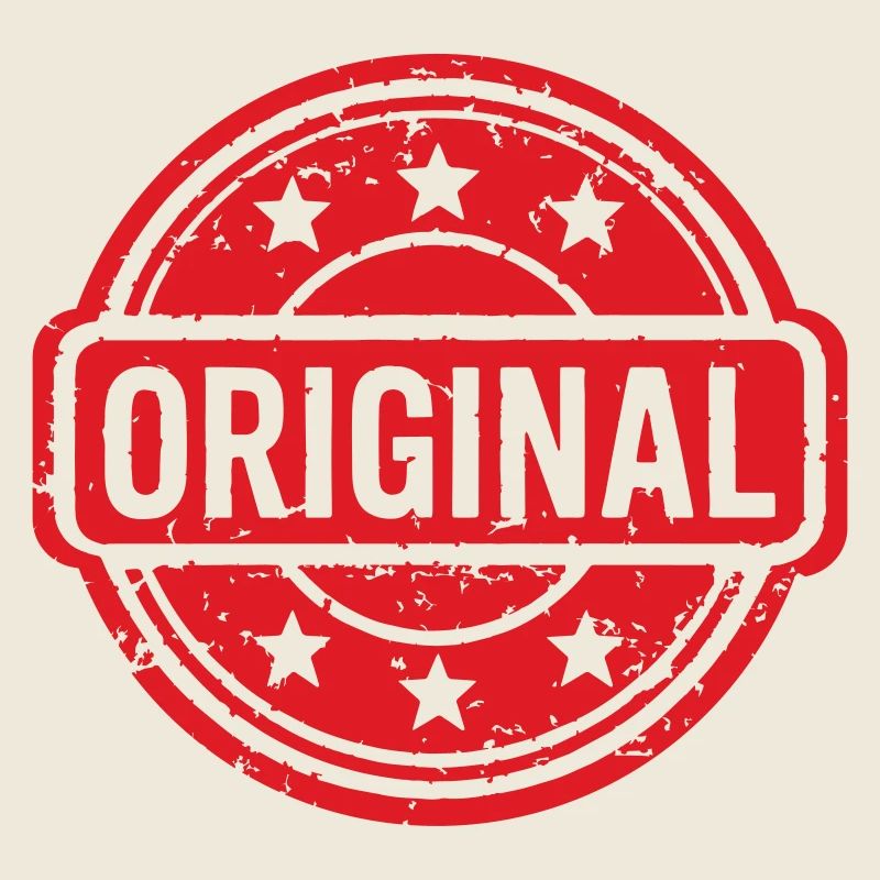 Original Stamp logo. Original Rubber Stamp design.