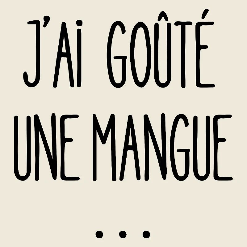 Ich habe eine Mango probiert