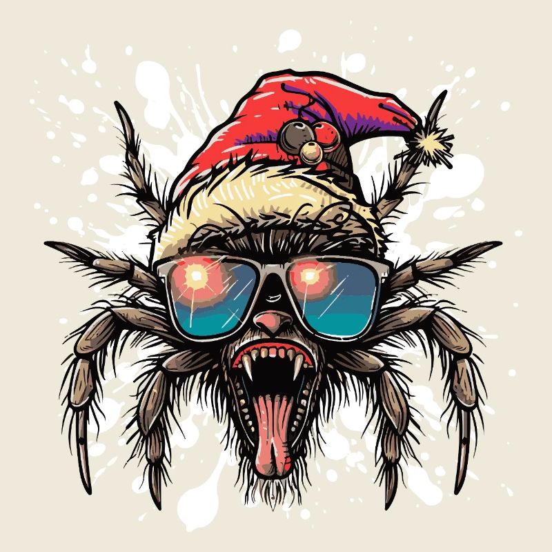 Tarantula Christmas Funny