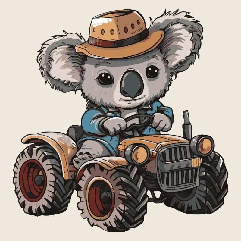 Koala Tractor Farmer