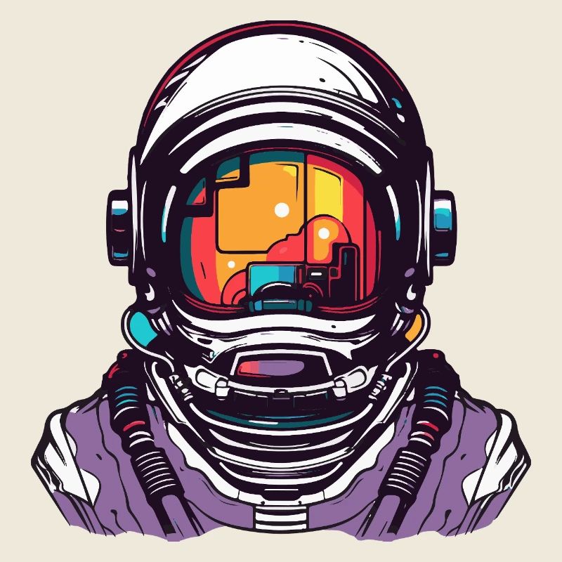 Astronaut Comic Helmet