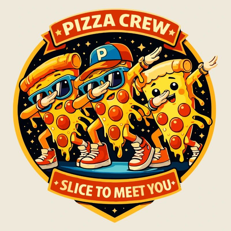 Pizza Crew Slice pour vous rencontrer