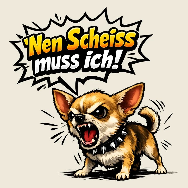Nen scheiß muss ich Chihuahua
