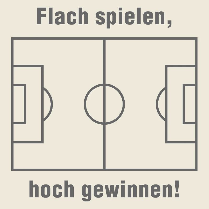 Flach spielen, hoch gewinnen